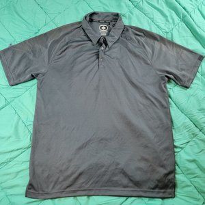 Ogio Mens Large Black Polo Shirt Short Sleeve Golf Athletic Casual Outdoors